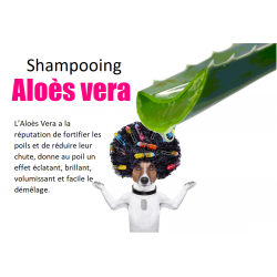 Aloes vera Shampooing : commercial